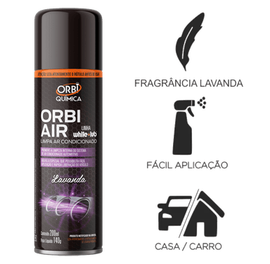 foto de LIMPA AR CONDICIONADO ORBI (LAVANDA)