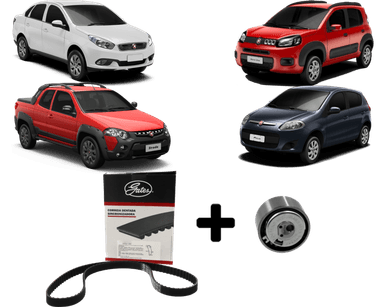foto de COMBO CORREIA DIST + ROL TENSOR - FIRE 1.4 8V / EVO 1.0/1.4