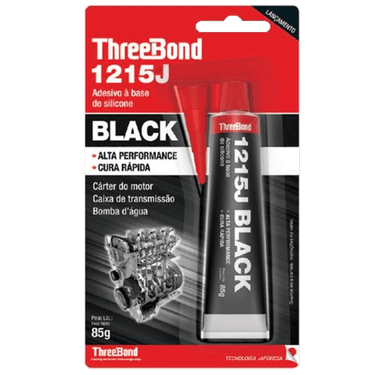 foto de COLA SIL MT THREE BOND PRETA (85G)